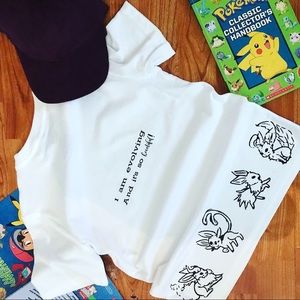 Custom Pokémon evee shirt